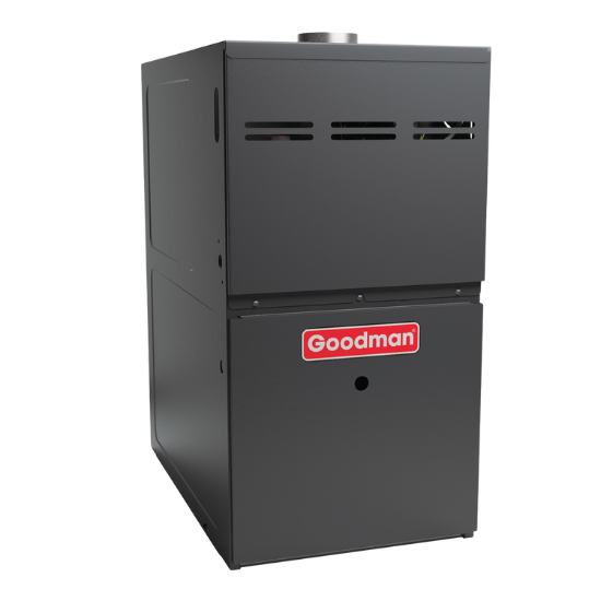 Goodman gas furnace showcasing efficient heating technology for reliable winter comfort and timely repairs in Lawrenceville homes.
